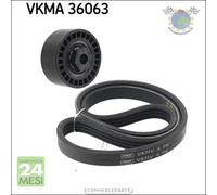 Kit Cinghia Servizi Con Tenditore SKF per DACIA SANDERO LOGAN NISSAN KUBISTA #ml