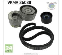 Kit Cinghia Servizi Con Tenditore SKF per NISSAN PRIMASTAR OPEL VIVARO A MOVANO