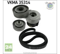 Kit Cinghia Servizi Con Tenditore SKF per OPEL ZAFIRA B / ASTRA H
