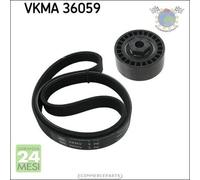 Kit Cinghia Servizi Con Tenditore SKF per RENAULT TWINGO KANGOO CLIO