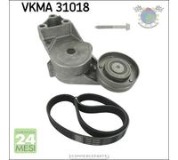 Kit Cinghia Servizi Con Tenditore SKF per SEAT LEON INCA VW POLO 6V5