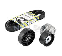 KIT CINGHIA SERVIZI E PULEGGIA MOTORE ALFA 147-156 1.9 JTD