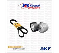 KIT CINGHIA SERVIZI E TENDITORE AUTOMATICO MOTORI 1.3 MJET 1°TIPO CONTITECH/SKF