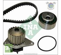 Kit cinghia Servizi + pompa acqua Ina per CITROEN BERLINGO SAXO C15 ZX BX AX PE