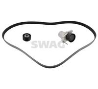 SWAG Kit cinghie Poly-V multirighe 33 10 9224 per OPEL FIAT NISSAN
