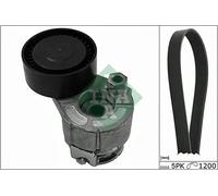 Kit cinghia trapezoidale multirighe 529 0015 10 INA per RENAULT NISSAN