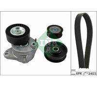 Set di cinghie Poly-V INA 529 0034 10