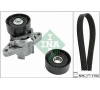 Kit cinghia trapezoidale multirighe 529 0082 10 INA per RENAULT DACIA