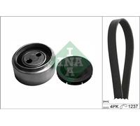 Kit cinghia trapezoidale multirighe 529 0087 10 INA per AUDI VW SKODA