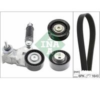 Kit cinghia trapezoidale multirighe 529 0104 10 INA per JAGUAR FORD