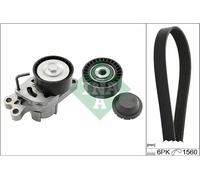 Kit cinghia trapezoidale multirighe 529 0109 10 INA per CITROËN PEUGEOT