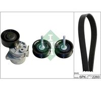 Kit cinghia trapezoidale multirighe 529 0115 10 INA per MERCEDES-BENZ CLASSE S