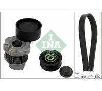 Kit cinghia trapezoidale multirighe 529 0187 10 INA per RENAULT DACIA NISSAN