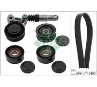 Ina Kit cinghia trapezoidale multirighe 529 0209 10 Poly-V per AUDI A6 C6 Avant A8 D3