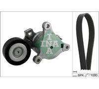 Kit cinghia trapezoidale multirighe 529 0214 10 INA per PEUGEOT CITROËN