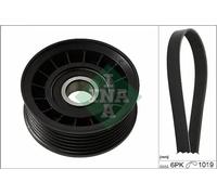 Kit cinghia trapezoidale multirighe 529 0232 10 INA per FORD GRAND C-MAX B-MAX