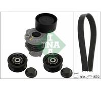 Kit cinghia trapezoidale multirighe 529 0284 10 INA per RENAULT DACIA NISSAN