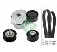 Kit cinghia trapezoidale multirighe 529 0301 10 INA per PEUGEOT FORD CITROËN