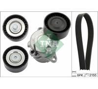 Kit cinghia trapezoidale multirighe 529 0321 10 INA per MERCEDES-BENZ CLASSE C