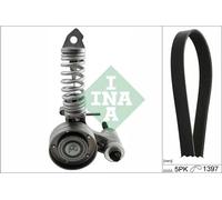 Kit cinghia trapezoidale multirighe 529 0326 10 INA per OPEL CHEVROLET