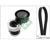 Kit cinghia trapezoidale multirighe 529 0339 10 INA per MERCEDES-BENZ DACIA