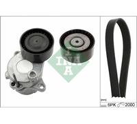 Kit cinghia trapezoidale multirighe 529 0343 10 INA per MERCEDES-BENZ CLASSE E