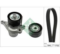 Kit cinghia trapezoidale multirighe 529 0354 10 INA per OPEL RENAULT