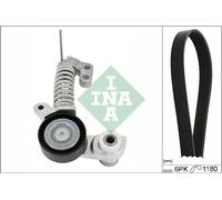 Kit cinghia trapezoidale multirighe 529 0374 10 INA per VOLVO XC70 II V60 I XC40
