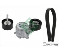Kit cinghia trapezoidale multirighe 529 0421 10 INA per OPEL ASTRA J GTC ASTRA J