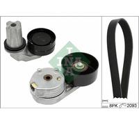 Kit cinghia trapezoidale multirighe 529 0445 10 INA per LAND ROVER DISCOVERY IV