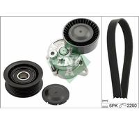Kit cinghia trapezoidale multirighe 529 0450 10 INA per MERCEDES-BENZ CLASSE S