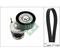 Kit cinghia trapezoidale multirighe 529 0466 10 INA per SKODA VW SEAT