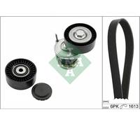 Kit cinghia trapezoidale multirighe 529 0467 10 INA per VW AUDI