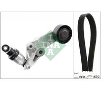Kit cinghia trapezoidale multirighe 529 0473 10 INA per TOYOTA COROLLA