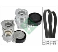 Kit cinghia trapezoidale multirighe 529 0477 10 INA per VOLVO FORD