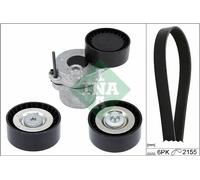 Kit cinghia trapezoidale multirighe 529 0479 10 INA per MERCEDES-BENZ CLASSE C