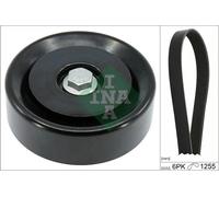 Kit cinghia trapezoidale multirighe 529 0496 10 INA per HYUNDAI KIA