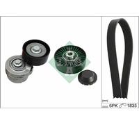 Kit cinghia trapezoidale multirighe 529 0498 10 INA per LANCIA FIAT ALFA ROMEO