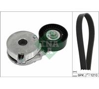 Kit cinghia trapezoidale multirighe 529 0512 10 INA per NISSAN RENAULT