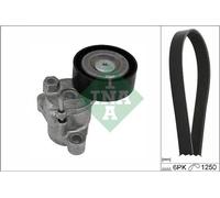 Kit cinghia trapezoidale multirighe 529 0524 10 INA per FORD GRAND C-MAX PUMA