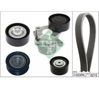 Kit cinghia trapezoidale multirighe 529 0529 10 INA per MERCEDES-BENZ VIANO