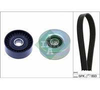 Kit cinghia trapezoidale multirighe 529 0532 10 INA per MINI CITROËN PEUGEOT DS