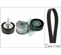 Kit cinghia trapezoidale multirighe 529 0551 10 INA per FORD