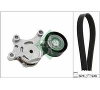 Kit cinghia trapezoidale multirighe 529 0577 10 INA per FORD