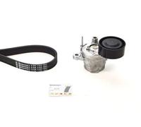 Kit cinghia trapezoidale multirighe con guidacinghia 6PK1153K7 CONTINENTAL CTAM