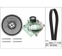 Kit cinghia trapezoidale multirighe con puleggia albero a gomiti 529 0488 20 INA