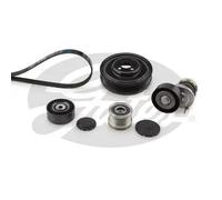 Kit cinghia trapezoidale multirighe con puleggia albero a gomiti K046PK1263