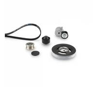 Kit cinghia trapezoidale multirighe con puleggia albero a gomiti K346PK1708