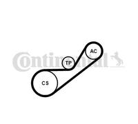 Kit cinghia trapezoidale multirighe con rullo tenditore 4PK925K1 per DACIA