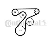 CONTITECH 6PK1345K3 Kit Cinghie Poly-V